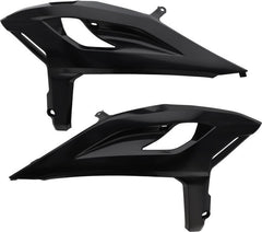 RADIATOR SCOOPS, BLACK