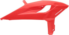 RADIATOR SCOOPS, RED
