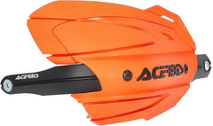 ADV TYPE D HANDGUARDS, ORANGE/BLACK