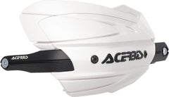 ADV TYPE D HANDGUARDS, WHITE/BLACK