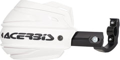 ADV TYPE E HANDGUARDS, WHITE/BLACK