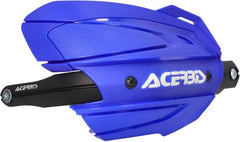 ADV TYPE E HANDGUARDS, BLUE/WHITE