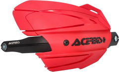 ADV TYPE E HANDGUARDS, RED/BLACK