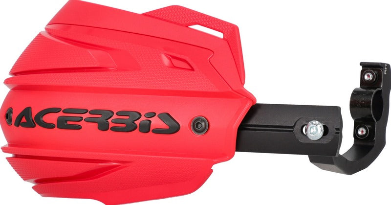 ADV TYPE E HANDGUARDS, RED/BLACK