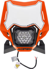 HEADLIGHT VSL LUMEN-X, ORANGE/BLACK