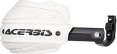 ADV TYPE C HANDGUARDS, WHITE/BLACK