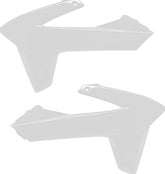 RADIATOR SCOOPS, WHITE