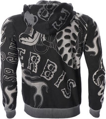 SWEATSHIRT SP CLUB SPEEDWAY, GRAPHITE