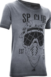 T-SHIRT SP CLUB DIVER KID, LIGHT GREY