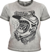 T-SHIRT SP CLUB MONKEY KID, LIGHT GREY