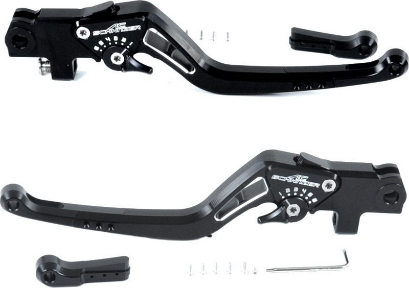 Brake and clutch lever adjustable AC S2 (set) R nineT Urban GS