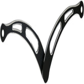 ACCUTRONIX SHIFTER HEEL/TOE SLOT BLK | FLHT-SN