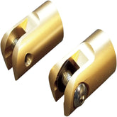 ACCUTRONIX MOUNT FOOTPEGS BRASS | FPMT450-5