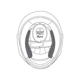 AGV CHEEK PADS X3000 (S) Premium Black | 20KIT00117001