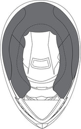 AGV CHEEK PADS K3 SV (L) Black | 20KIT03011001