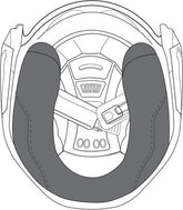 AGV CHEEK PADS K-5 JET (XXL) | 20KIT11313999