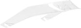 AGV BIPLANO SPOILER PISTA GP R (+plastic screws), CLEAR | 20KIT60226-001