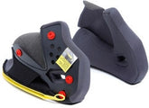 AGV CHEEK PADS TOURMODULAR (XL / 25mm), GREY/BLACK | 20KIT93033-629