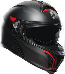 AGV TOURMODULAR E2206 MULTI MPLK, FREQUENCY MATT GUNMETAL/RED | 211251E2OY-005