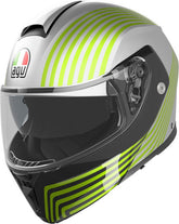 AGV STREETMODULAR E2206 MPLK ISEO MATT WHITE/BLACK/YELLOW FLUO | 2118296001012007