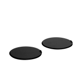 AGV PAINTED SCREW COVERS ORBYT Black Glossy | 21KIT48206004