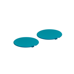 AGV PAINTED SCREW COVERS ORBYT Cyan Glossy | 21KIT48206005