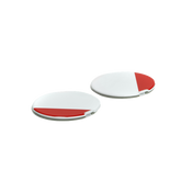 AGV PAINTED SCREW COVERS ORBYT Block Pearl White/Ebony/Red Fl | 21KIT48206016
