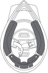 AGV CHEEK PADS AX-8 EVO (S) 2015 | 21KIT75121008