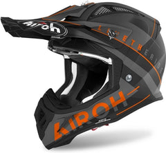 AIROH Helmet Aviator Ace Amaze, Orange Matt | AVAA32