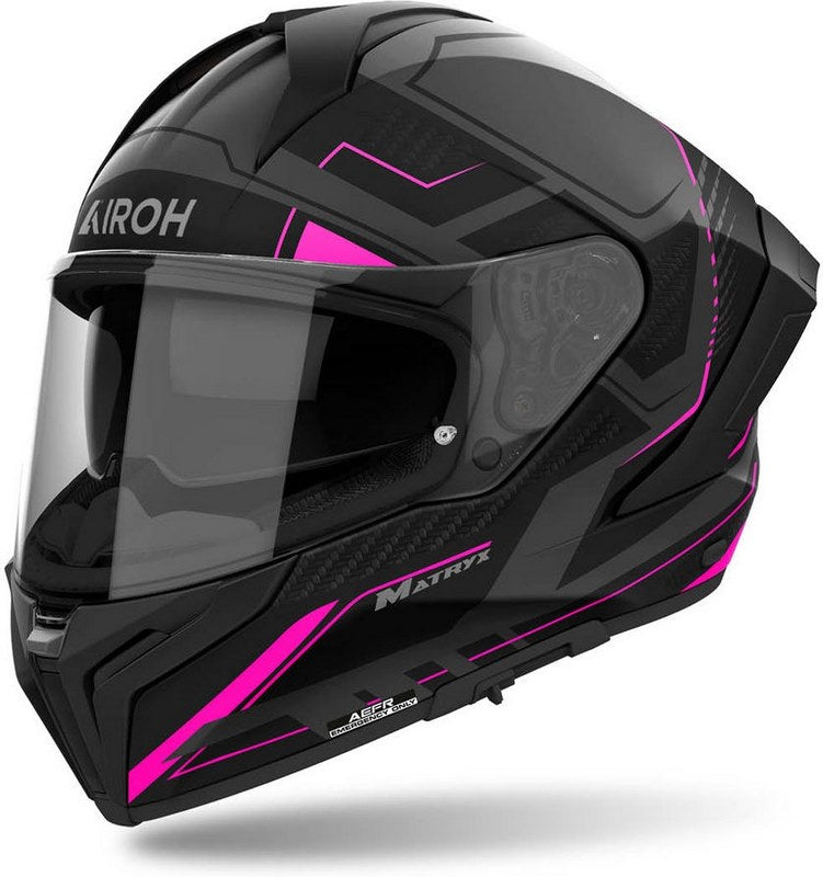 AIROH Helmet Matryx Rocket, Pink | MXRK54