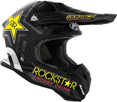 AIROH Helmet MX TERMINATOR OPEN VISION ROCKSTAR Matt | TOVRK35