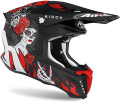 AIROH Motocross Helmet Twist 2.0 Hell, Matt | TW2H55