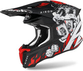 AIROH Motocross Helmet Twist 2.0 Hell, Matt | TW2H55