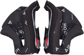AIROH Cheek Pads Twist 3, Black/White, Size L | TW3BWLG