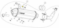 Akrapovic WASHER P-DR4 | P-DR4