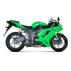 Akrapovic Slip-On Line (Titanium) Kawasaki Ninja ZX-6R (2007-2008) | S-K6SO5-HACT