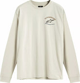 Alpinestars Full Face Long-Sleeve T-Shirt, Off-White | 123371200204