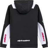 Alpinestars Sessions V3 Zip Hoodie, Black, White, Red | 1244-53110-1232