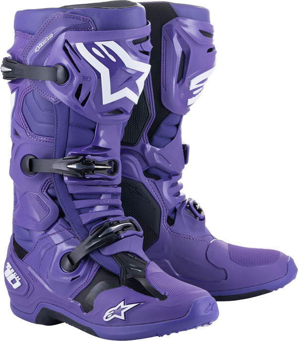 Alpinestars Off Road Purple/Black Mens Tech 10 Boots | 2010020-394