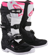 Alpinestars WOMENS STELLA TECH 3 OFFROAD BOOTS BLACK/WHITE/PINK | 2013218-130