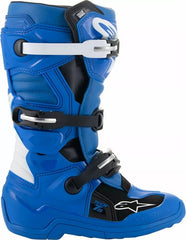 Alpinestars Youth Tech 7S Boots, Black, Blue, White, Size 38 | 2015017-712-5