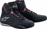 Alpinestars Sektor Waterproof Shoes, Black, Gray, Red | 2544519-1118