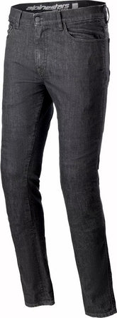Alpinestars Cerium Tech-Stretch Denim Riding Pants, Black | 3329723-117