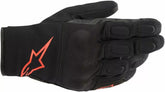 Alpinestars S-MAX Drystar® Gloves, Black, Fluorescent Red | 3527620-1030