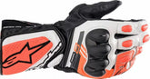 Alpinestars SP-8 V3 Gloves, Black, White, Fluorescent Red | 3558321-1231