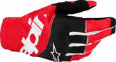 Alpinestars Techstar MX Gloves, Black, Red | 3560125-1303