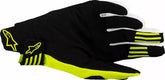 Alpinestars Techstar MX Gloves, Black, Fluorescent Yellow | 3560125-155