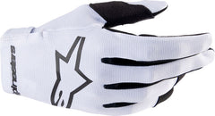 Alpinestars Off Road Gray/Black Mens Radar Gloves, Size S | 3561824-9261-S