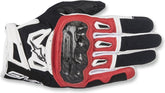 Alpinestars SMX-2 AIR CARBON V2 PERFORMANCE LEATHER GLOVES BLACK/RED/WHITE | 3567717-132