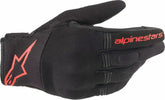 Alpinestars Copper Gloves, Black, Fluorescent Red | 3568420-1030